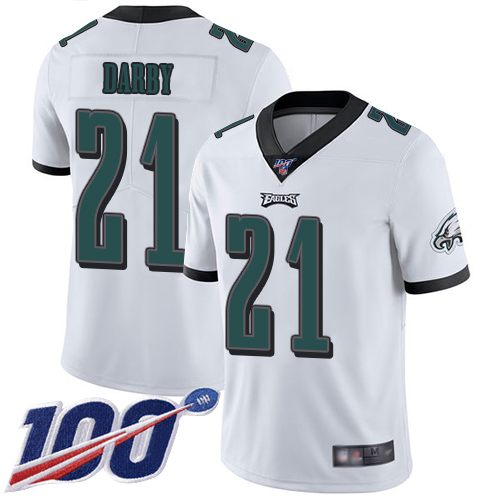 Men Philadelphia Eagles 21 Ronald Darby White Vapor Untouchable NFL Jersey Limited Player Season